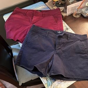 New - 2 pair size 12 American Eagle shorts- fits like 8-10 mid rise?